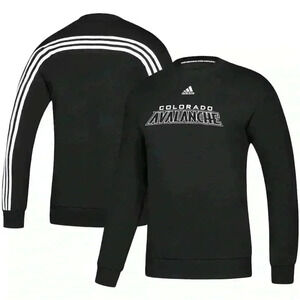 Adidas Colorado Avalanche adidas Must-Have Three-
Stripe Pullover Sweatshirt